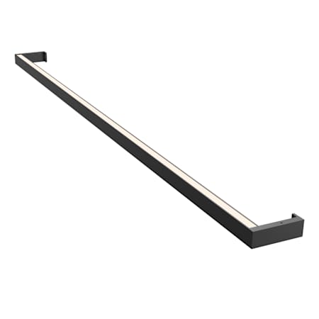 Sonneman Thin-Line Two Sided Light 48" Wide Integrated LED Bath Bar 3000K - ADA Compliant Satin Black