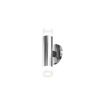 Sonneman ALC 11" Tall Wall Sconce Polished Chrome