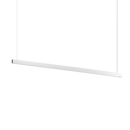 Sonneman Lithe 96" Wide Suspension Linear Pendant Natural Anodized