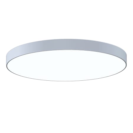 Sonneman Pi 30" Wide LED Flush Mount Drum Ceiling Fixture - 3500K - 277 Satin White