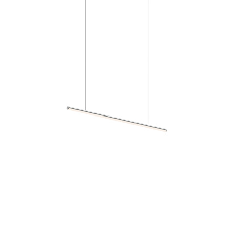Sonneman Fino 36" Wide LED Suspension Linear Pendant Polished Chrome