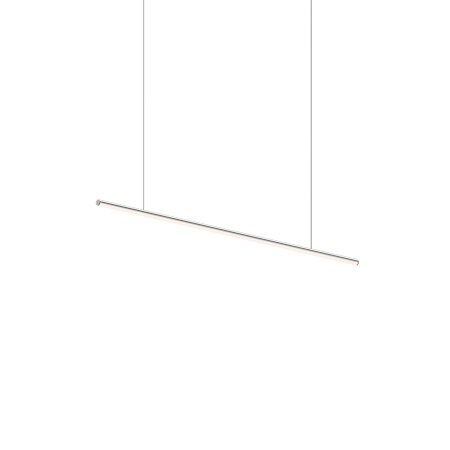 Sonneman Fino 48" Wide LED Suspension Linear Pendant Polished Chrome