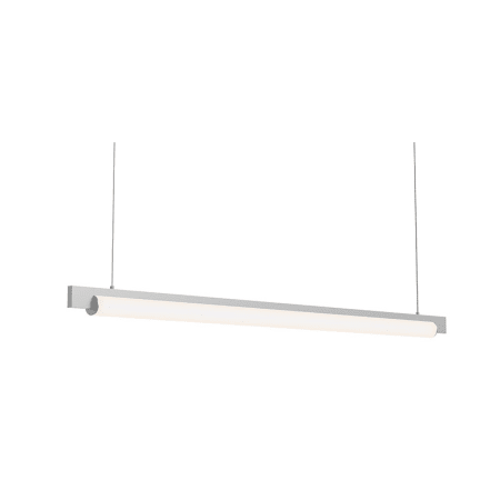 Sonneman Keel 44" Wide LED Linear Chandelier Bright Satin Aluminum