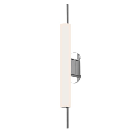 Sonneman Piccolo Encore Single Light 2" Wide Integrated LED Bath Bar with an Etched Cased Glass Shade - ADA Compliant Polished Chrome
