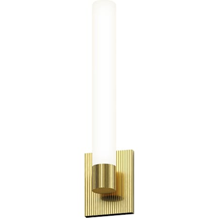Sonneman 20" Tall LED Wall Sconce Satin Brass