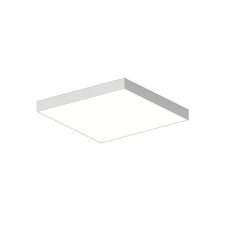 Sonneman Pi 24" Wide Flush Mount Square Ceiling Fixture Satin White