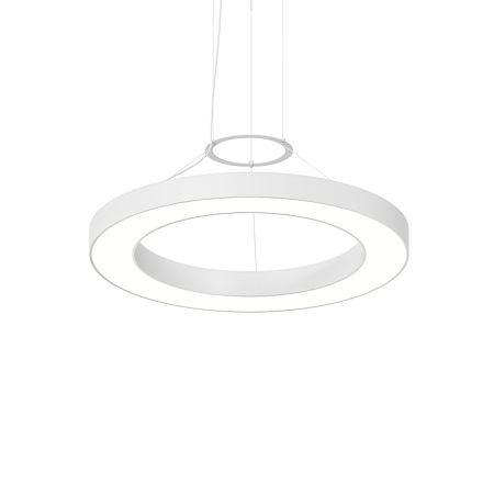 Sonneman Pi 30" Wide Suspension Pendant Satin White