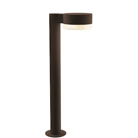 Sonneman REALS Single Light 22" Tall Integrated LED Landscape Path Light with Frosted Lens Textured Bronze