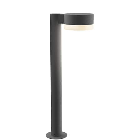 Sonneman REALS Single Light 22" Tall Integrated LED Landscape Path Light with Frosted Lens Textured Gray