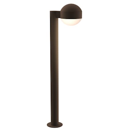 Sonneman REALS Single Light 30" Tall Integrated LED Landscape Path Light with Frosted Lens Textured Bronze