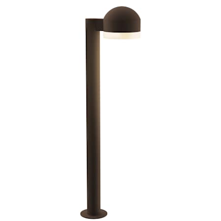 Sonneman REALS Single Light 30" Tall Integrated LED Landscape Path Light with Frosted Lens Textured Bronze