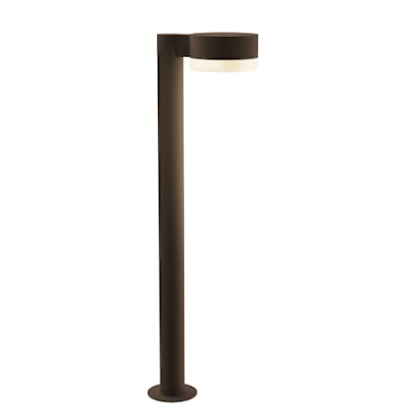 Sonneman REALS Single Light 28" Tall Integrated LED Landscape Path Light with Frosted Lens Textured Bronze