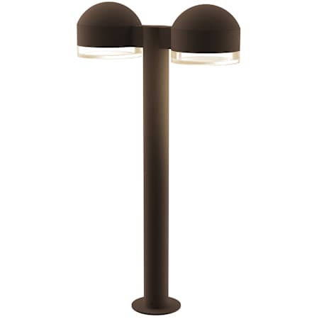 Sonneman REALS 2 Light 24" Tall Integrated LED Landscape Path Light with Clear Lens Textured Bronze