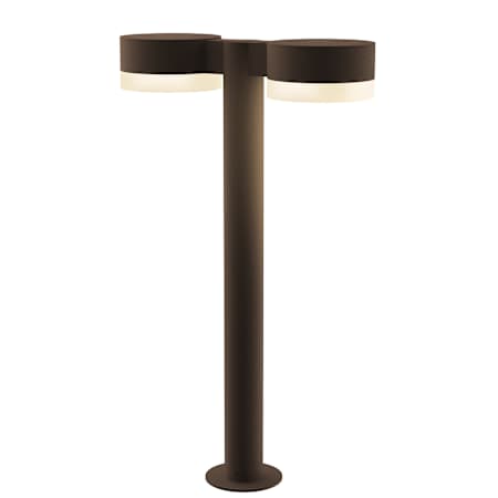 Sonneman REALS 2 Light 22" Tall Integrated LED Landscape Path Light with Frosted Lens Textured Bronze