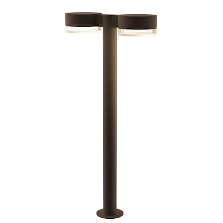 Sonneman REALS 2 Light 28" Tall Integrated LED Landscape Path Light with Clear Lens Textured Bronze