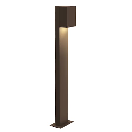 Sonneman Box Single Light 28" Tall Integrated LED Landscape Path Light Textured Bronze