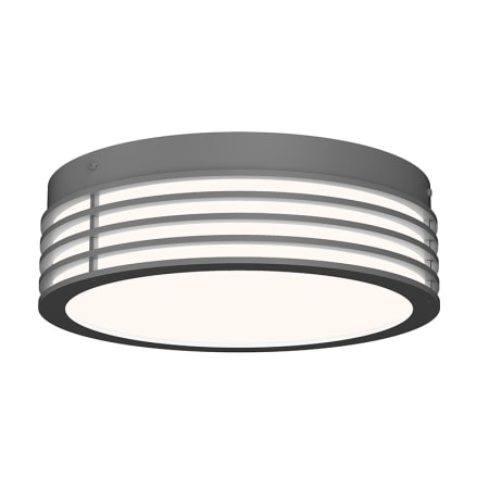 Sonneman Marue 11" Wide LED Flush Mount Drum Ceiling Fixture - 277 Textured Gray