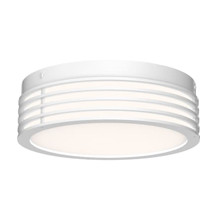 Sonneman Marue 11" Wide LED Flush Mount Drum Ceiling Fixture - 277 Textured White