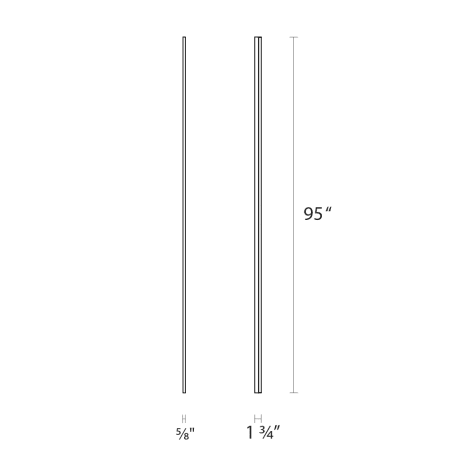 Sonneman 2338 Line Drawing