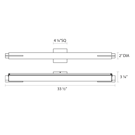 Sonneman 2432-ST Line Drawing