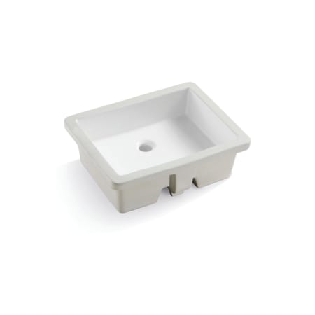 Speakman Westmere 15-1/2" Rectangle Vitreous China Undermount Bathroom Sink with Overflow Vitreous China