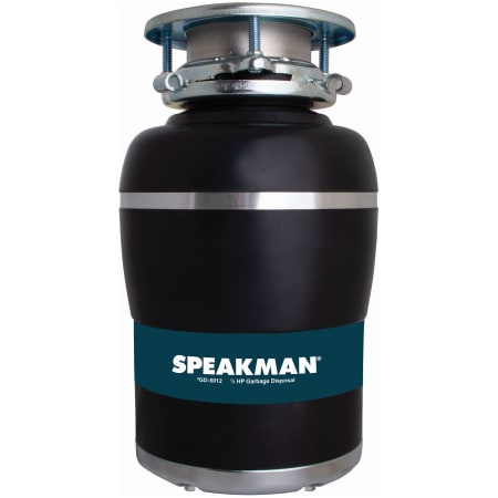 Speakman 1/2 HP Continuous Garbage Disposal Black