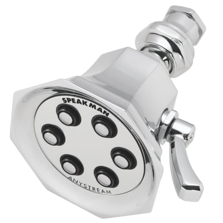 Speakman Signature Brass 2.0 GPM Multi-Function Shower Head Polished Chrome