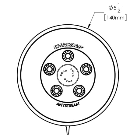 Speakman-S-3010-E175-Dimensional Diagram