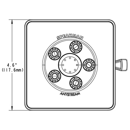Speakman-S-3018-E175-Dimensional Diagram