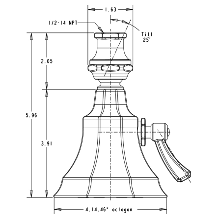 Speakman-S-3019-E175-Dimensional Diagram