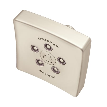 Speakman Kubos 2 GPM Multi Function Shower Head Brushed Nickel