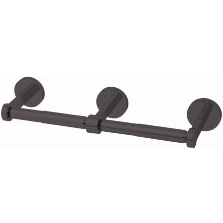 Speakman Vector Wall Mounted Double Spring Bar Toilet Paper Holder Matte Black