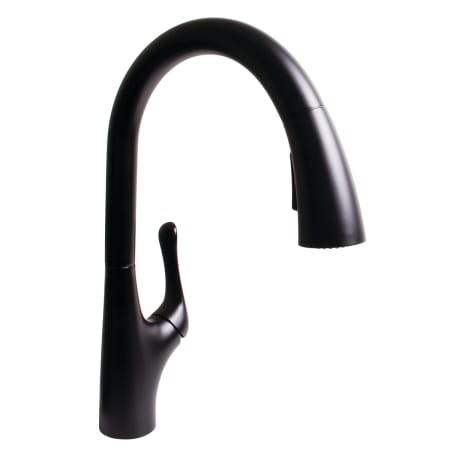 Speakman Chelsea 1.8 GPM Single Hole Pull Down Kitchen Faucet Matte Black