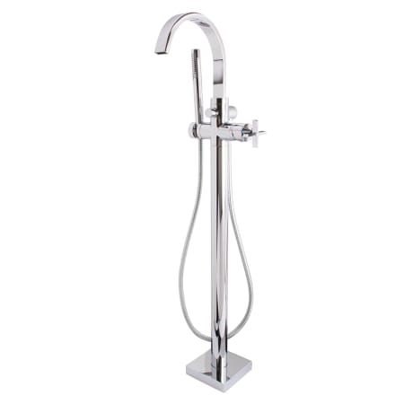 Speakman Lura Roman Tub with Built-In Diverter - Includes Hand Shower Brushed Bronze