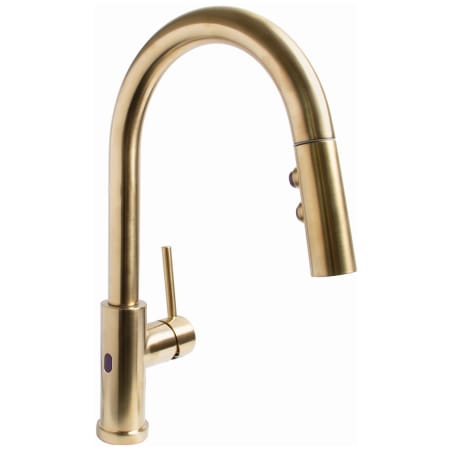 Speakman Neo 1.8 GPM Single Hole Pull Down Kitchen Faucet Brushed Bronze