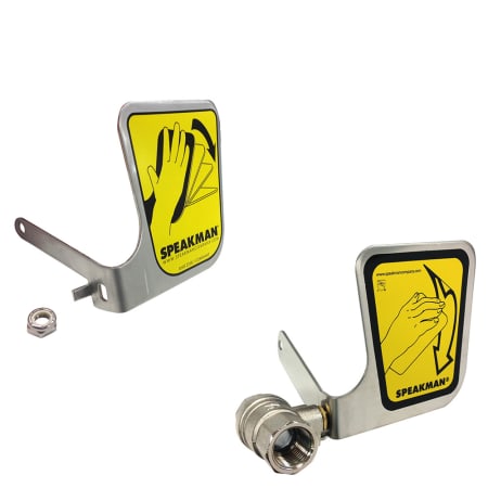 Speakman Stay Open Ball Valve with 1/2" Female Inlet, 1/2" Female Outlet and Stainless Steel Handle N/A