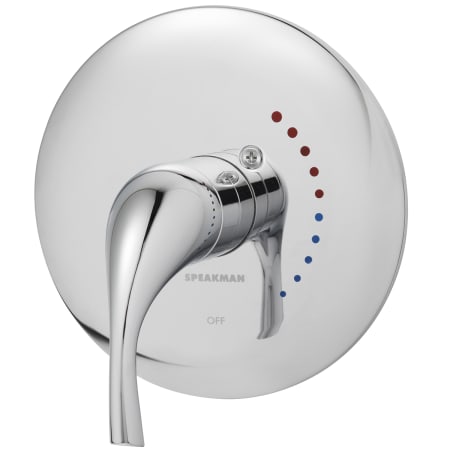 Speakman Echo Pressure Balanced Valve Trim with Rough In Valve Polished Chrome