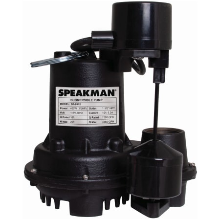 Speakman 1/2 HP Sump Pump Black