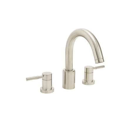 Speakman Neo Deck Mounted Roman Tub Filler Widespread Double Handle Brushed Nickel