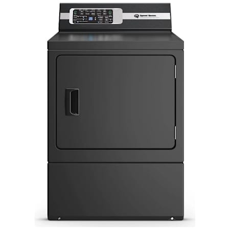 Speed Queen DR7 27 Inch Wide 7.0 Cu. Ft. Sanitizing Gas Dryer with Steam and Pet Plus™ Technology Matte Black