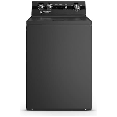 Speed Queen 26 Inch Wide 3.2 Cu. Ft. Top Loading Washing Machine with Perfect Wash and Stainless Steel Interior Matte Black