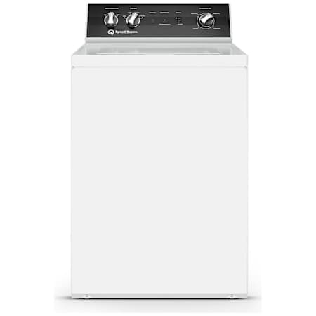 Speed Queen 26 Inch Wide 3.2 Cu. Ft. Top Loading Washing Machine with Perfect Wash and Solid Mount Suspension System White