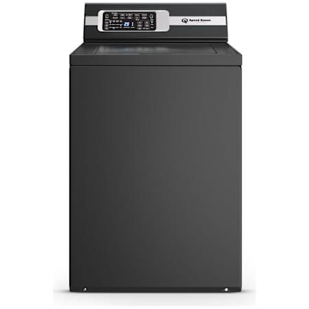 Speed Queen 26 Inch Wide 3.2 Cu. Ft. Top Loading Washing Machine with Perfect Wash and Speed Cycle Option Matte Black