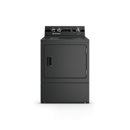 Speed Queen DC5 27 Inch 7 Cu. Ft. Sanitizing Electric Dryer with Pet Plus Matte Black