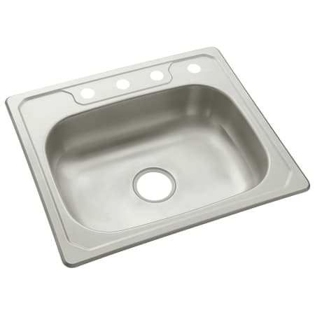 Sterling Middleton 25" Single Basin Drop In Stainless Steel Kitchen Sink with SilentShield&reg; Stainless Steel