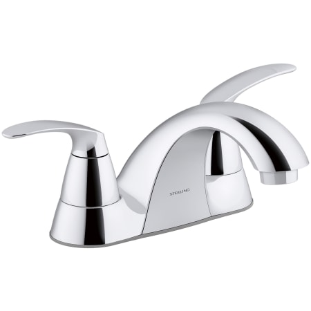 Sterling Valton 1.2 GPM Centerset Bathroom Faucet with Pop-Up Drain Assembly Polished Chrome