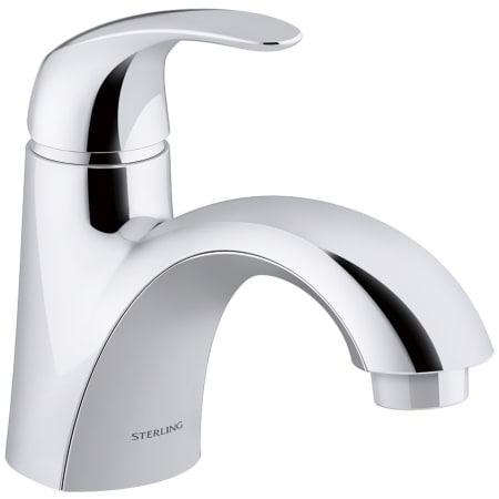 Sterling Valton 0.5 GPM Single Hole Bathroom Faucet with Pop-Up Drain Assembly Polished Chrome
