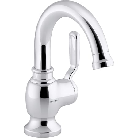 Sterling Ludington 1.2 GPM Single Hole Bathroom Faucet with Pop-Up Drain Assembly Polished Chrome