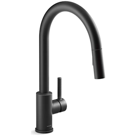 Sterling Traverse 1.5 GPM Single Hole Pull Down Kitchen Faucet with ProMotion Technology - Includes Escutcheon Matte Black