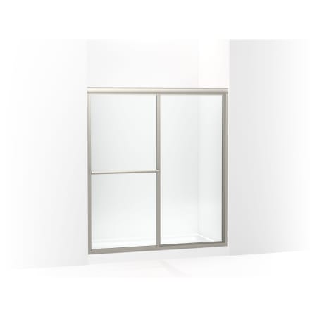 Sterling Deluxe 65-1/2" High x 59-3/8" Wide Sliding Framed Shower Door with Clear Glass Nickel
